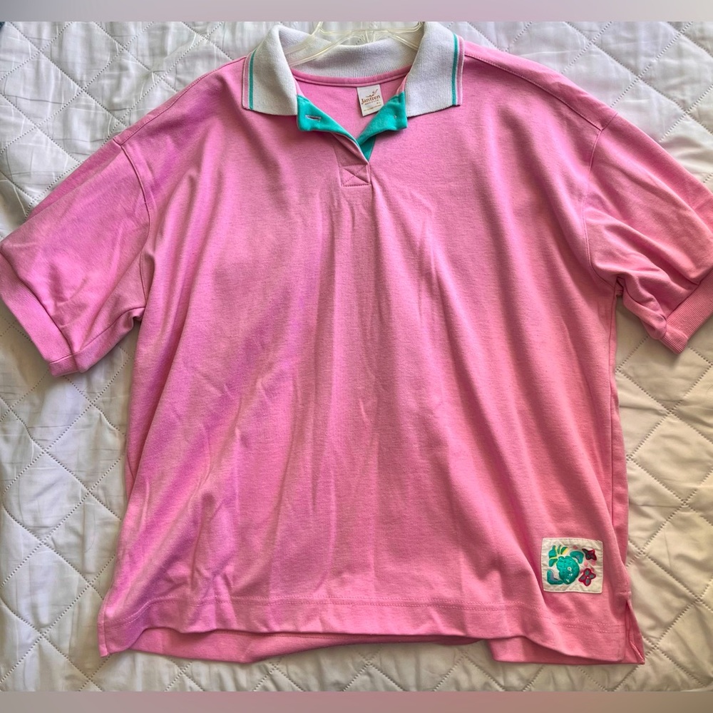 Vintage 80s Jantzen Collar Shirt